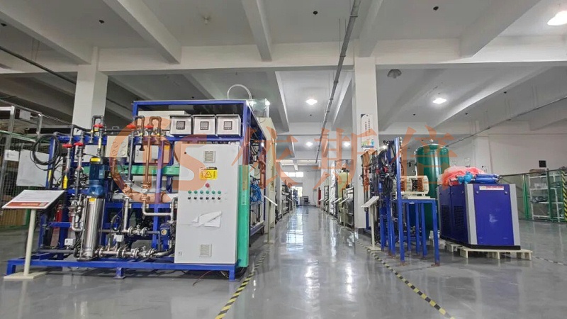 華東交通大學一行參訪依斯倍工業廢水處理中試平臺，校企攜手智啟創新新征程 (1)