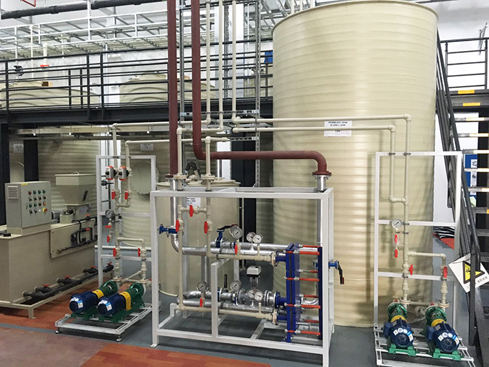 博世汽車機(jī)加工含油廢水處理零排放工程項(xiàng)目現(xiàn)場